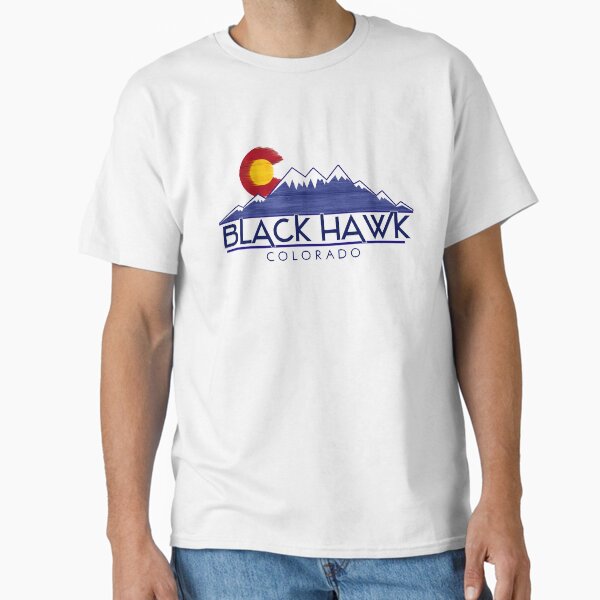 Black Hawk Colorado wood mountains Classic T-Shirt