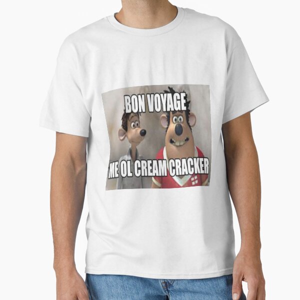 Bon Voyage Me Ol Cream Cracker Classic T-Shirt