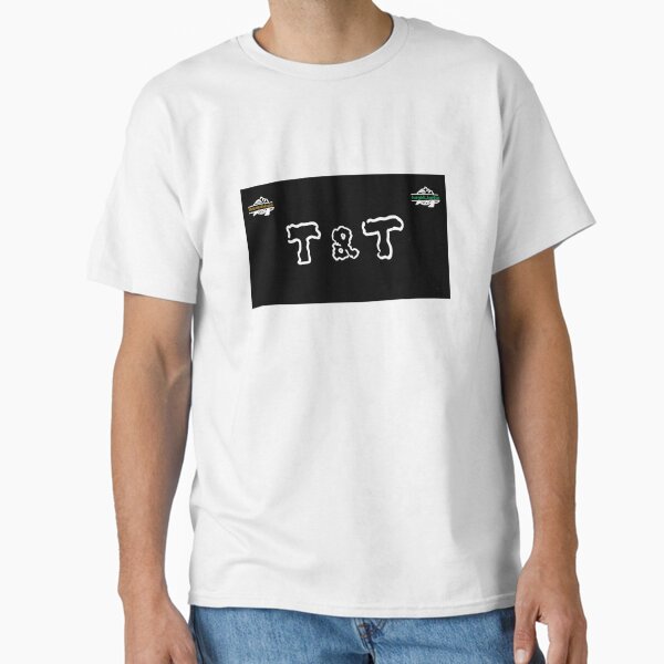 T & T horizontal with logos Classic T-Shirt