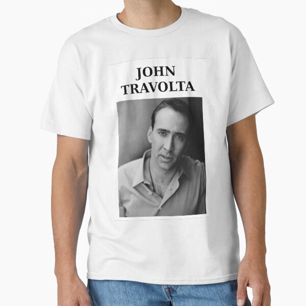 Nicolas Travolta... John Cage... WTF? Classic T-Shirt