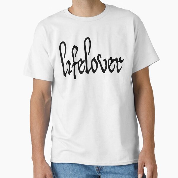 Lifelover White Logo Classic T-Shirt