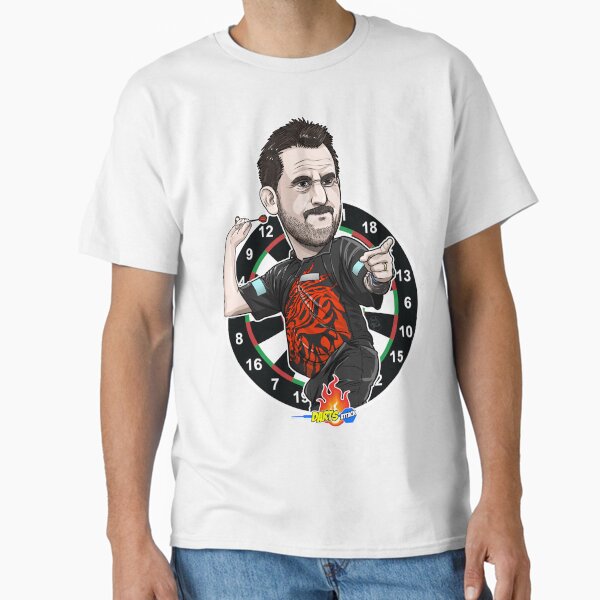Caricatura di Jonny Clayton by Darts Attack Classic T-Shirt