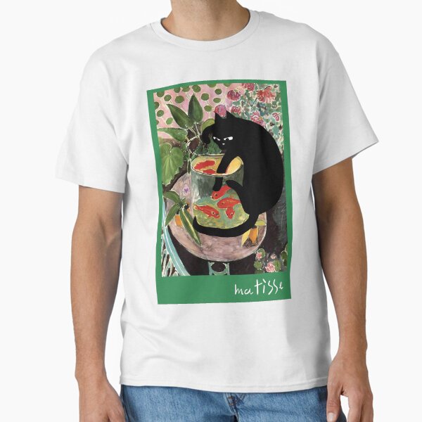 matisse's goldfish and a cat Classic T-Shirt