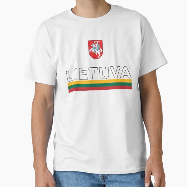 Lithuanian Lietuva National Soccer Jersey Classic T-Shirt