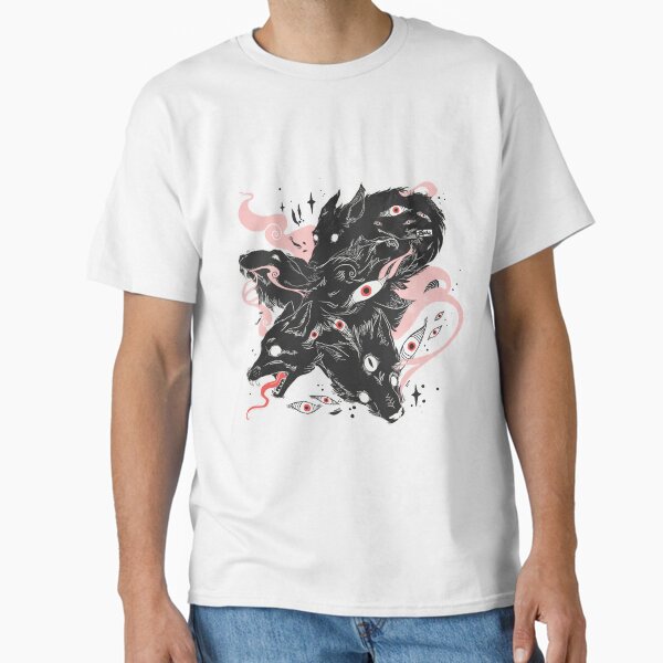 Wild Wolves With Many Eyes Classic T-Shirt