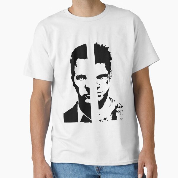 Fight Club - The Two Faces of Tyler Durden  Classic T-Shirt