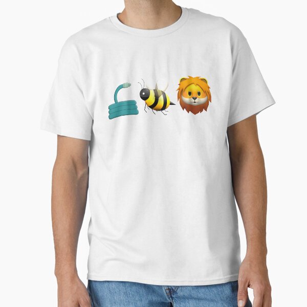 Hose Bee Lion Emoji T-Shirt Classic T-Shirt