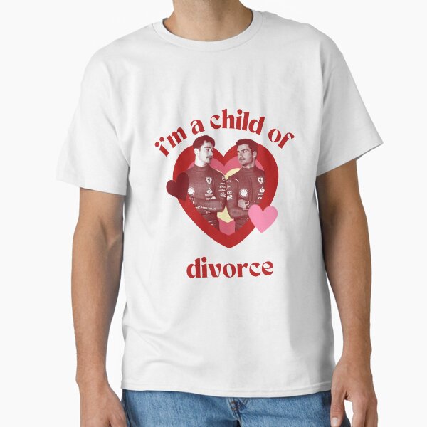 I'm a child of divorce leclerc and Sainz Classic T-Shirt