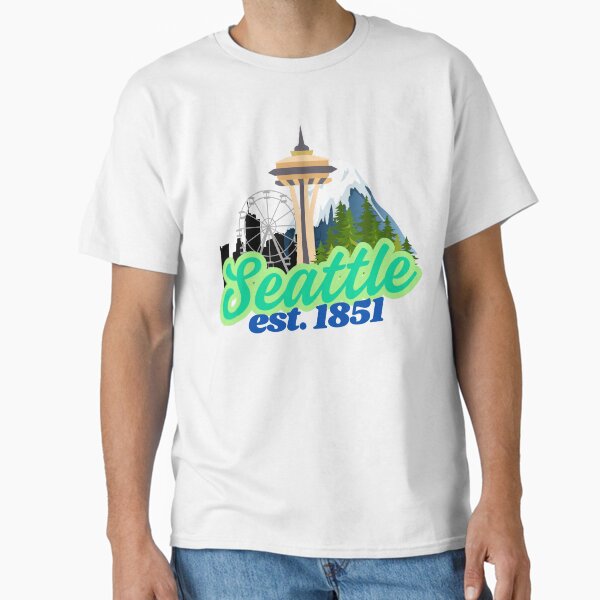 Seattle Green Classic T-Shirt