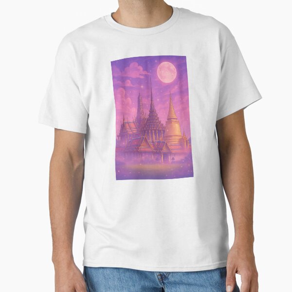 Grand Palace Bangkok Thailand Retro Aesthetic Classic T-Shirt