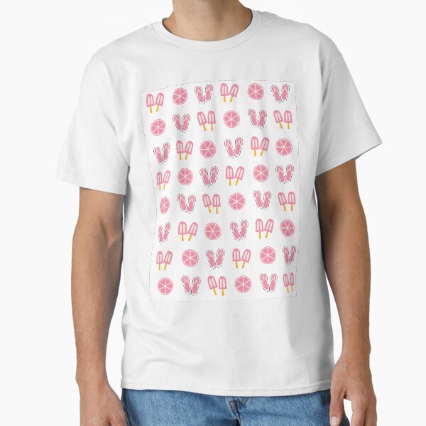 Reynolds fun presents pink and orange cute pattern Classic T-Shirt