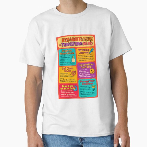 Habits and skills for transforming minds Classic T-Shirt