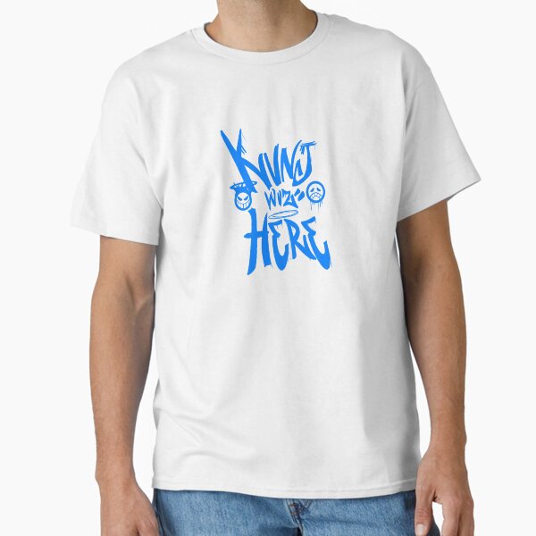 kvnjwuzhere blue Classic T-Shirt