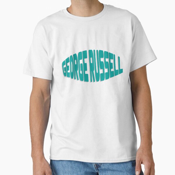 GEORGE RUSSELL 2025 | MERCEDES F1 DRIVER DESING Classic T-Shirt