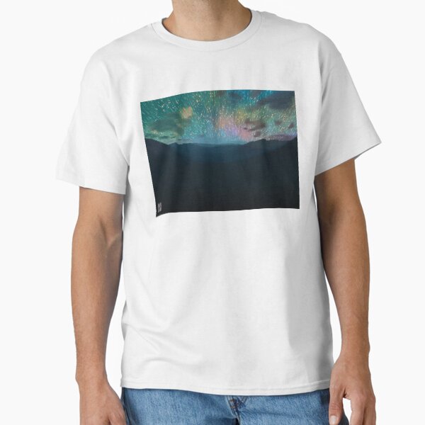 The Eye of Ahldani Cosmic Comet Northern Lights Classic T-Shirt