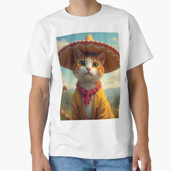 Sombrero Cat  Classic T-Shirt