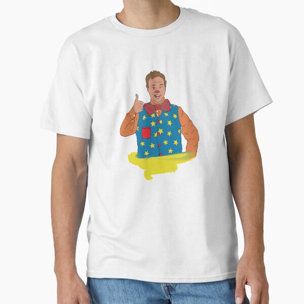 Mr Tumble Justin Fletcher Something Special Cut Out Classic T-Shirt