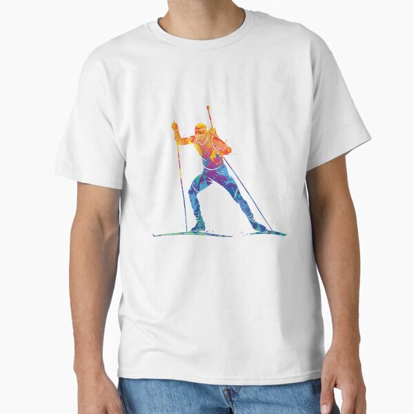 Watercolor Biathlon Classic T-Shirt