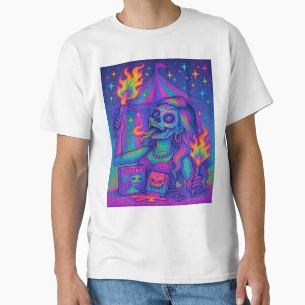 Freakshow Forever: The Neon Firebreather Classic T-Shirt