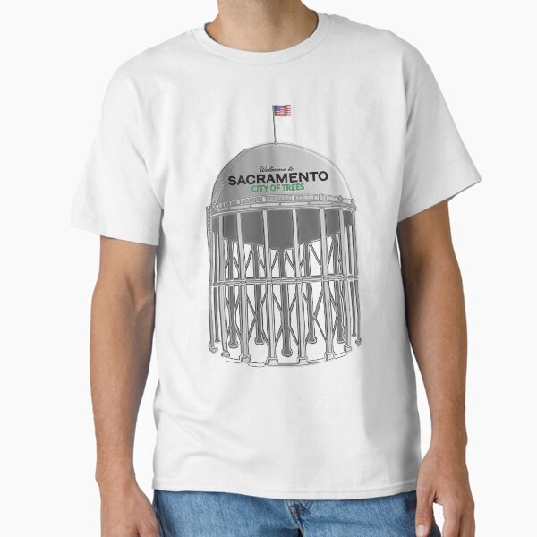 Sacramento City of Trees Tower Picaflor Clothing Classic T-Shirt