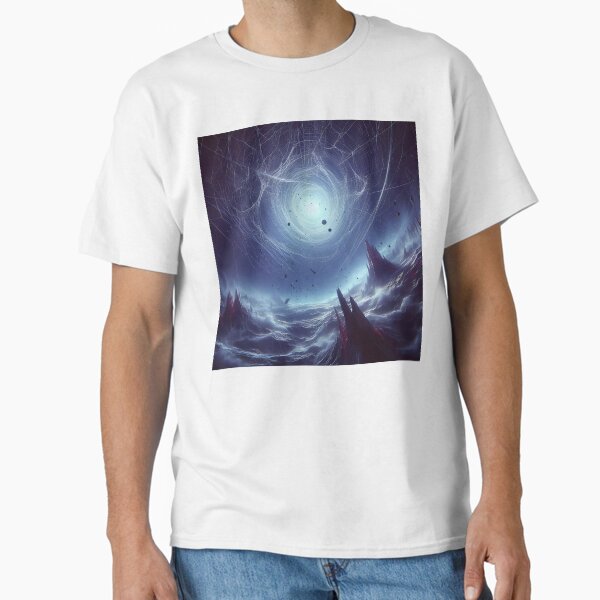 Mystical Night Landscape Classic T-Shirt
