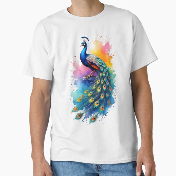 Peacock art Classic T-Shirt
