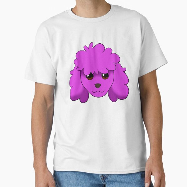 Magenta Poodle Classic T-Shirt