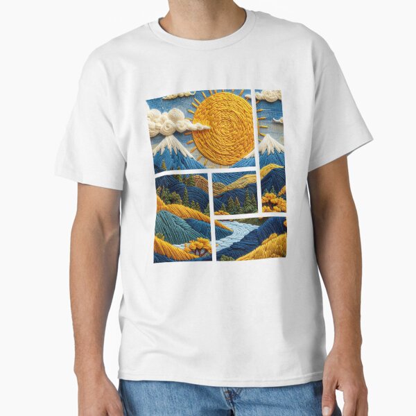 Misty Morning Hills Classic T-Shirt