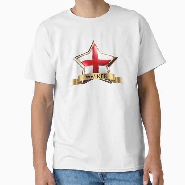Walker Family Star Emblem  England Crest with Banner Classic T-Shirt