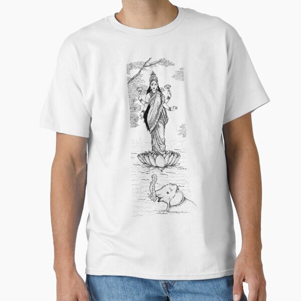Goddess Lakshmi – Abundance & Divine Energy Classic T-Shirt