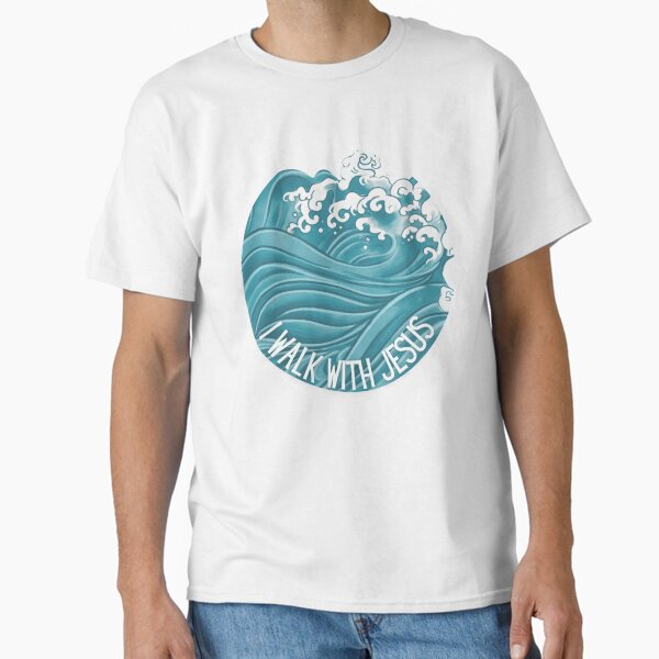 Unsinkable Faith - I Walk with Jesus  Classic T-Shirt