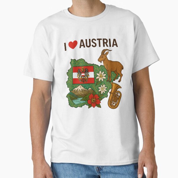 AUSTRIA â€“ For real Austrians! Classic T-Shirt
