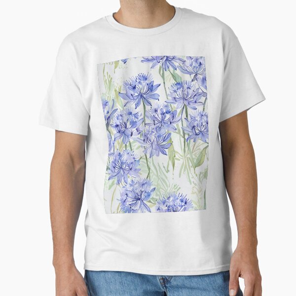 Blue Flowers Classic T-Shirt