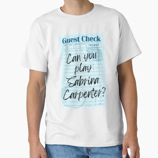 Can You Play Sabrina Blue Classic T-Shirt