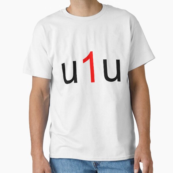 u1u Black Classic T-Shirt