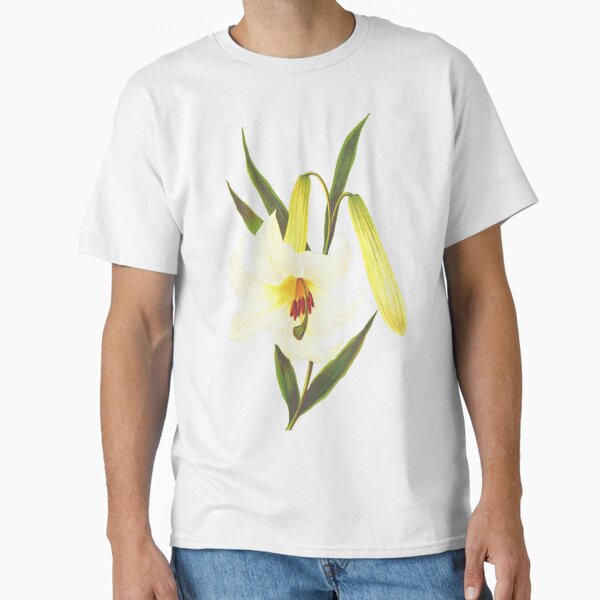 Vintage Lily Illustration Classic T-Shirt