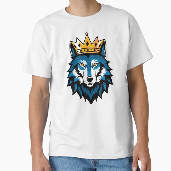 King Blue Wolf Classic T-Shirt