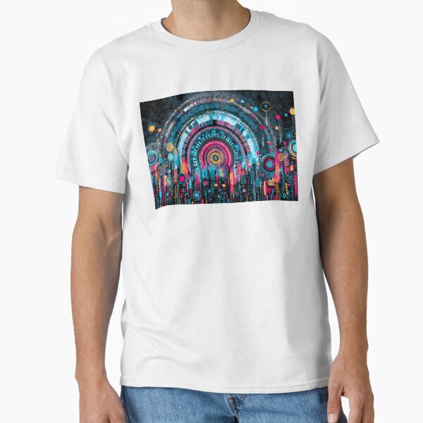 Painted Storm Path Classic T-Shirt