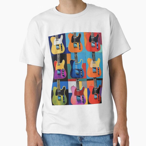 TELECASTER GUITAR TILE Classic T-Shirt