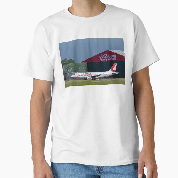 MAN to VIE Lauda Europe Airbus A320-233 Classic T-Shirt
