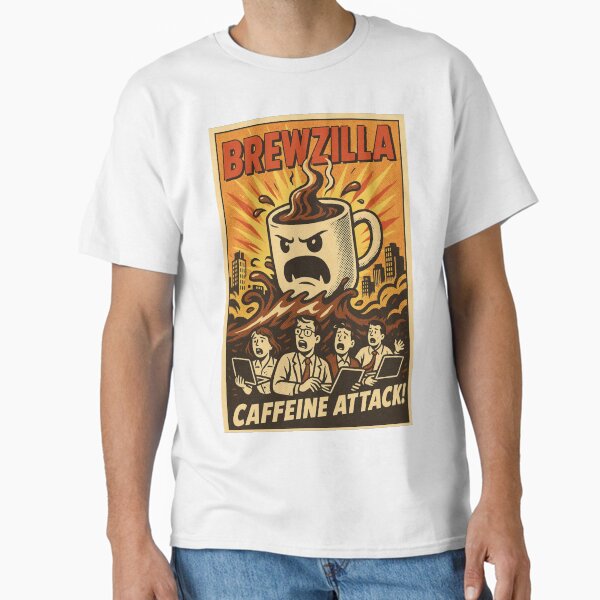 Brewzilla: Caffeine Attack! Classic T-Shirt