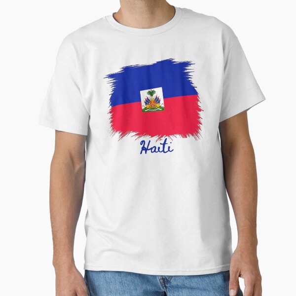 Haiti Flag Classic T-Shirt