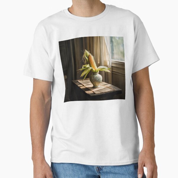 Ear Of Corn In A Vase Classic T-Shirt