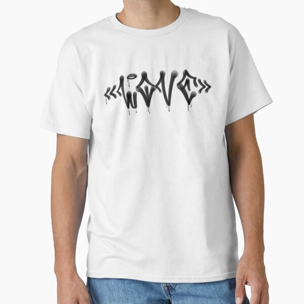 LOVE Pixo Style - Brazilian Street Lettering Classic T-Shirt