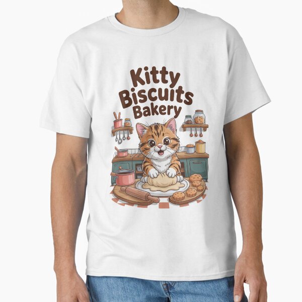 Kitty Biscuits Bakery — Cute Cat Bakery Classic T-Shirt