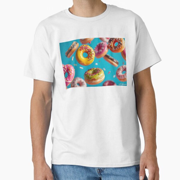 RAINING DONUTS 6 Classic T-Shirt