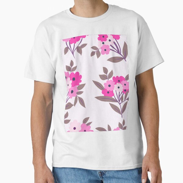 Blooming Pink Florals Classic T-Shirt