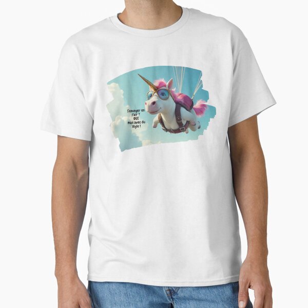 Unicorn Parachute Classic T-Shirt