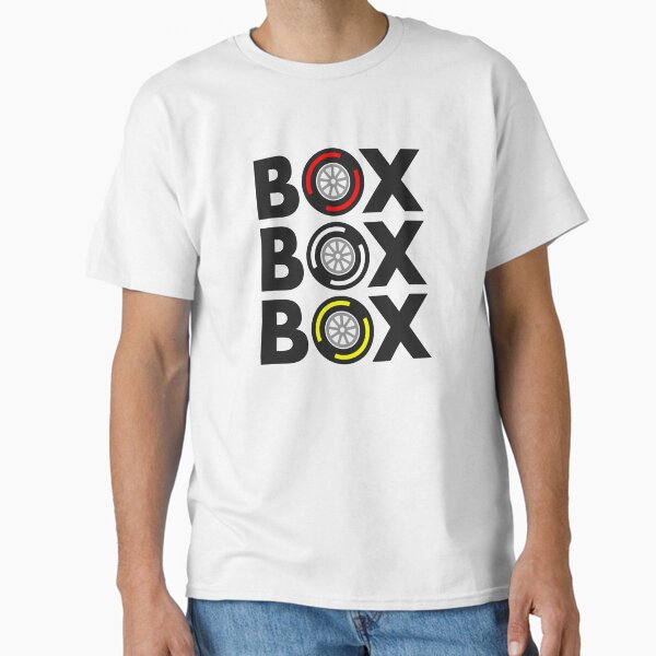 "Box Box Box" F1 Tyre Compound Design Classic T-Shirt