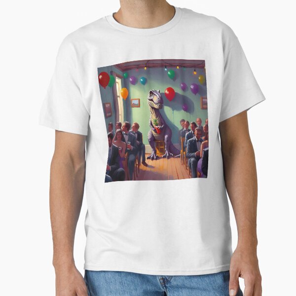 T-Rex Social Anxiety Classic T-Shirt
